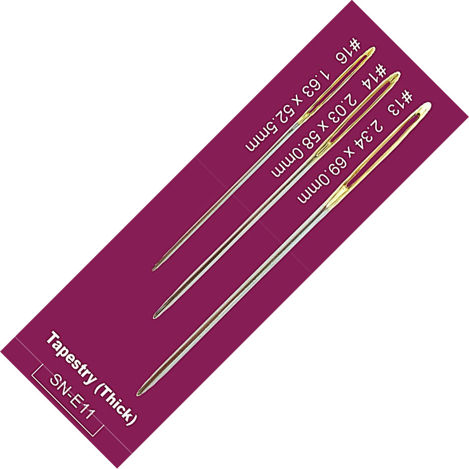 金眼鈍頭編織用針-3款(3入)