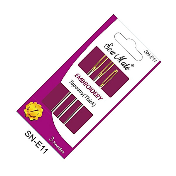 金眼鈍頭編織用針-3款(3入)