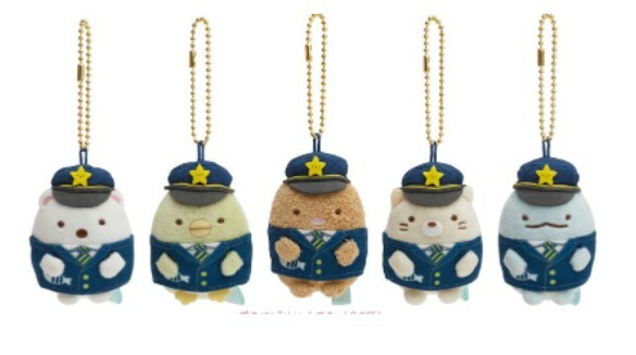 日本限定-角落生物 南海線車長手玉[白熊/企鵝/貓咪/豬扒/恐龍]