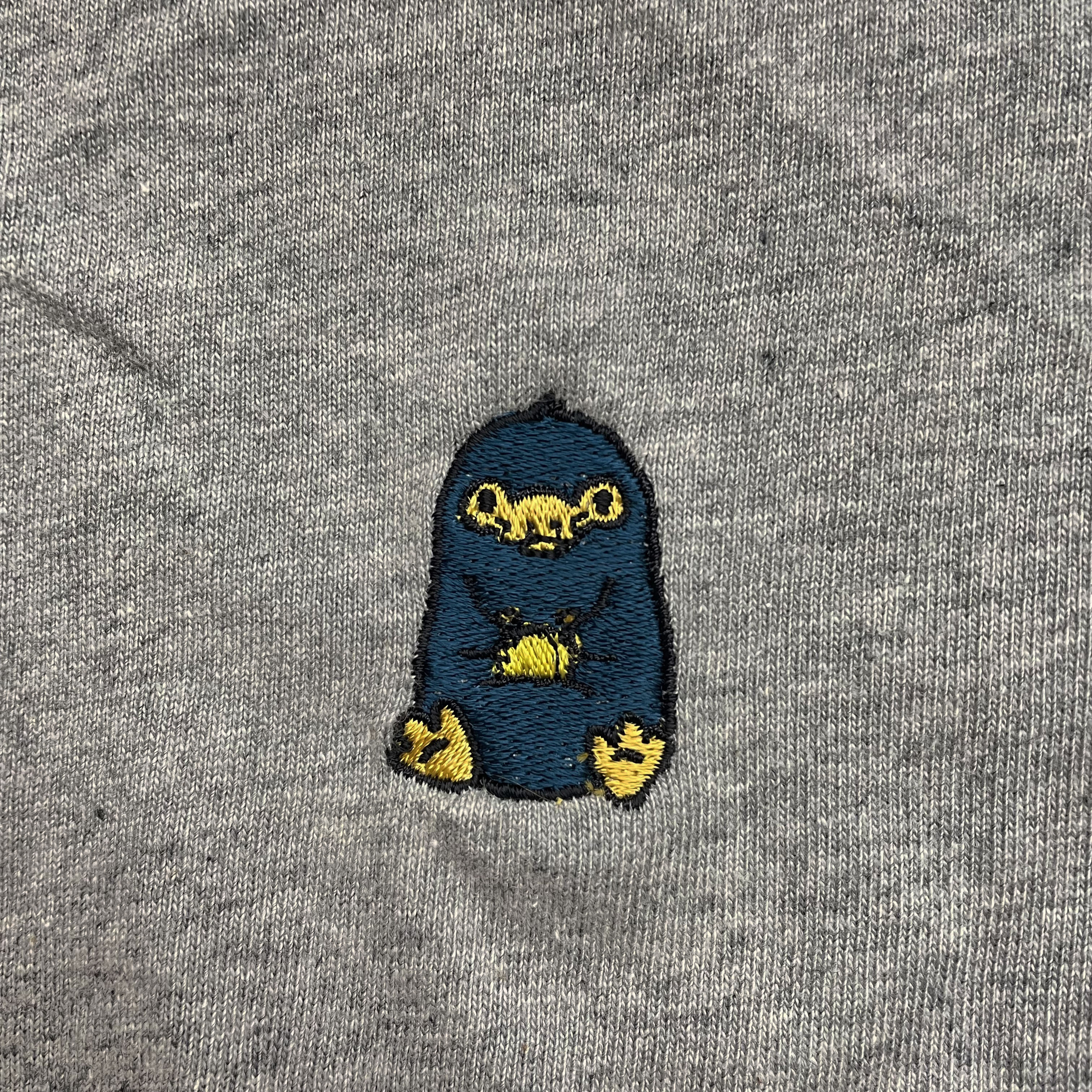 怪獸與牠們的產地-短袖T-shirt-小玻璃獸-灰