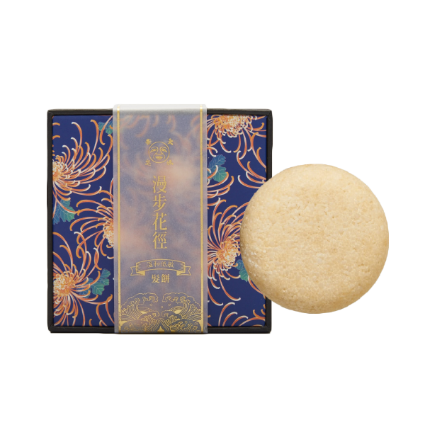 【大春煉皂】輕盈蓬鬆髮餅 - 漫步花徑 80G