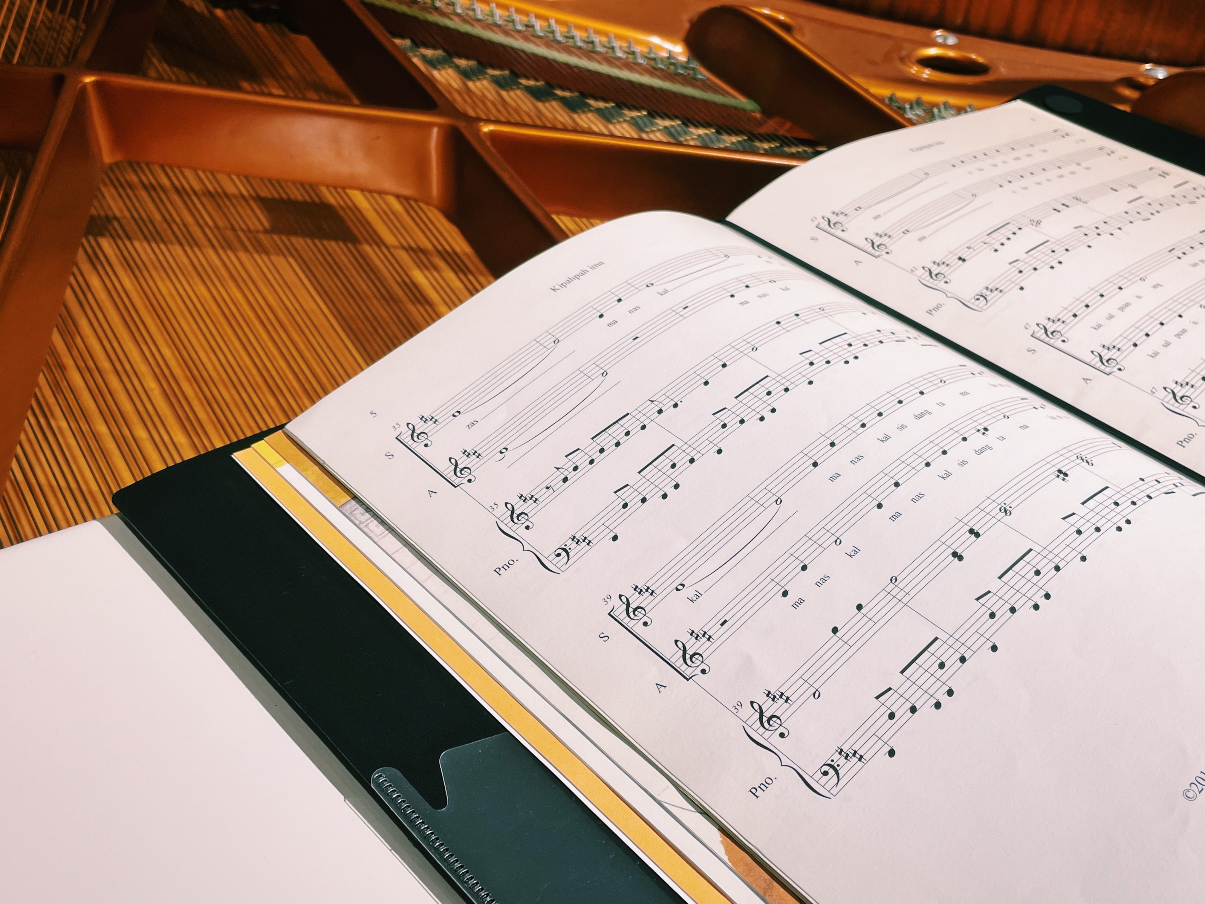 合唱專用樂譜夾