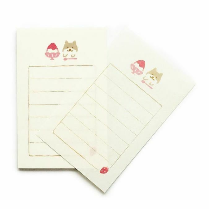 [Limited] Furukawashiko Mini Letter and Envelope Set－Summer そえぶみ箋 Series (Japanese Stationery Brand)