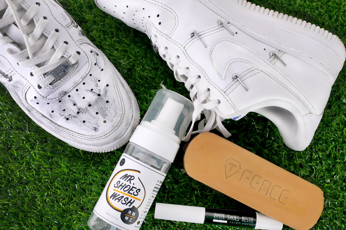 白鞋 Air Force 髒污泛黃神還原