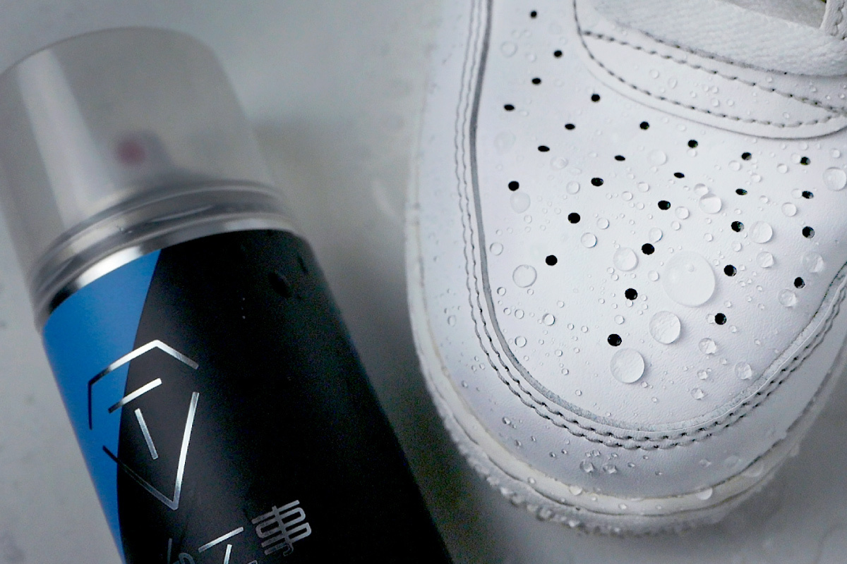 防御工事鞋子防水噴霧