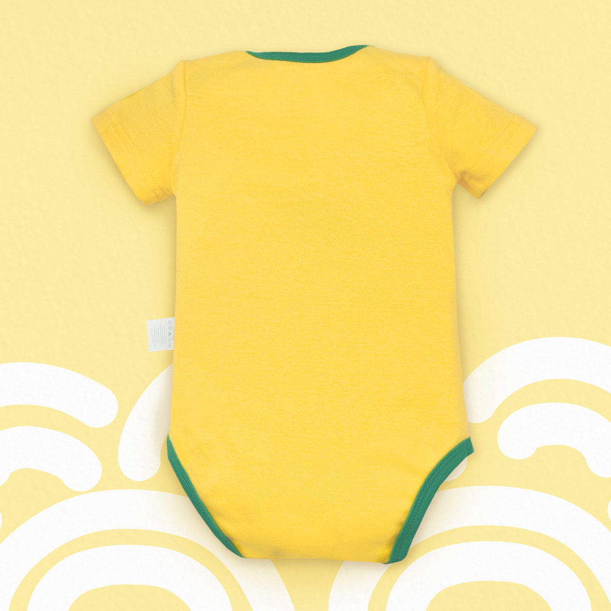 OMBS15_「乖仔懶肉（清湯版）」 短袖包屁衣