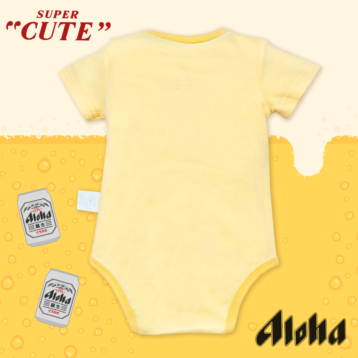 OMYMONSTER「Aloha 誕生慶祝」包屁衣