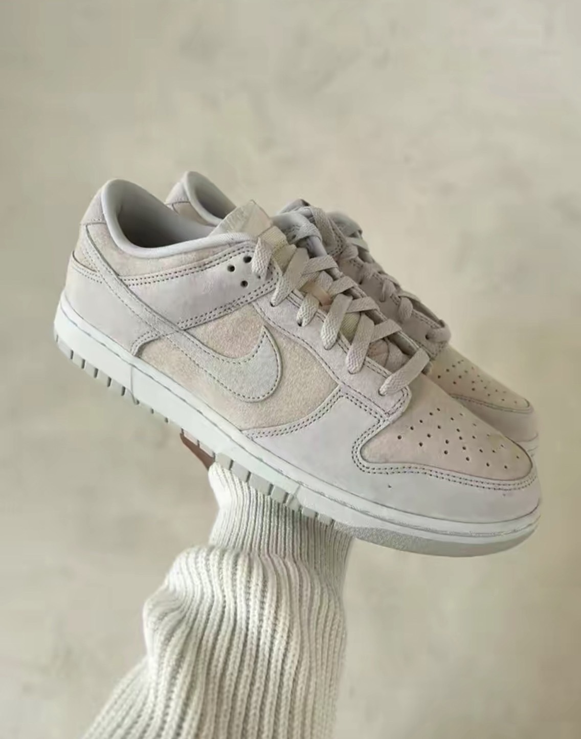 Nike Dunk Low PRM "Vast Grey"  復古 奶灰色