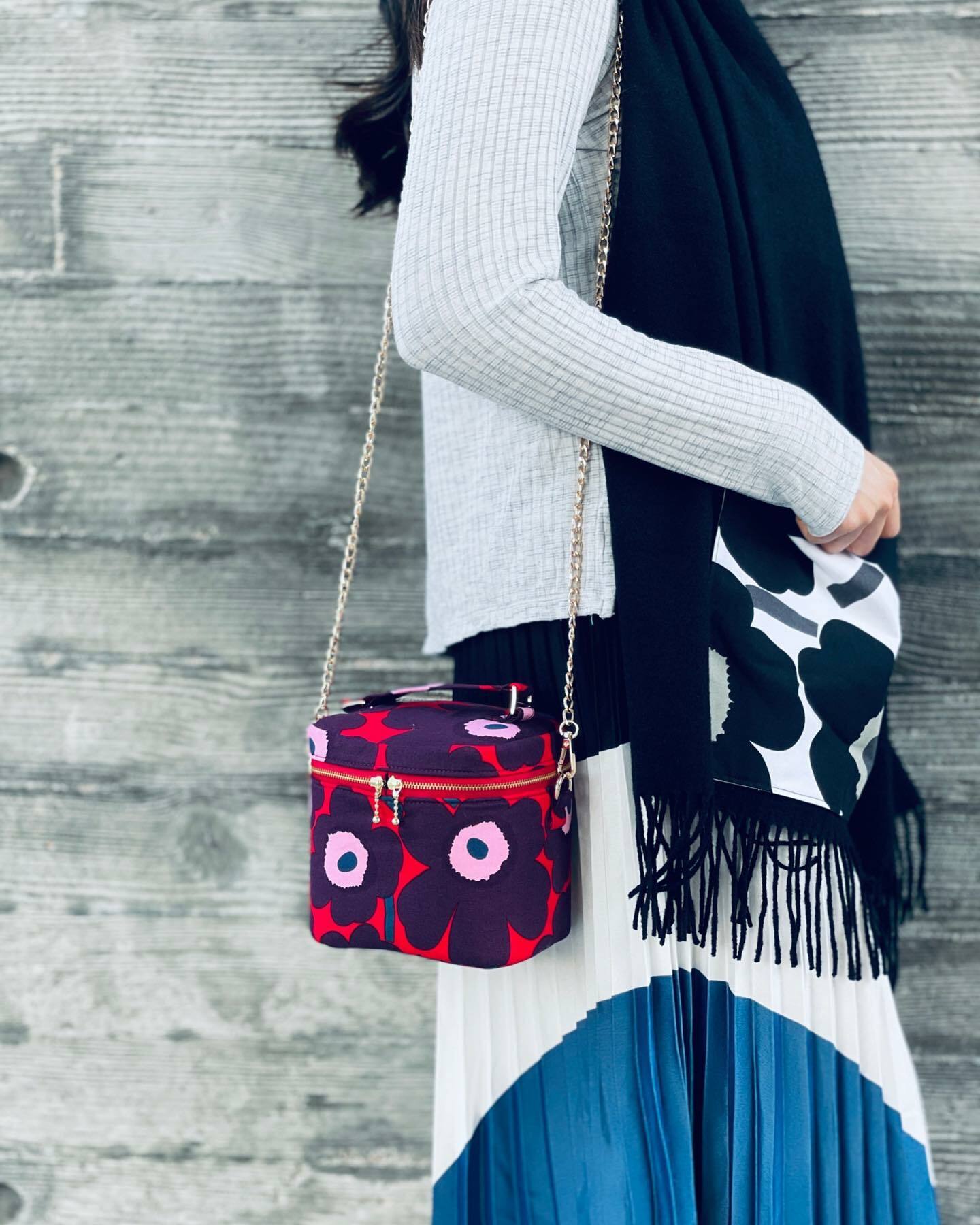 Boxy | Marimekko Purple Red Unikko