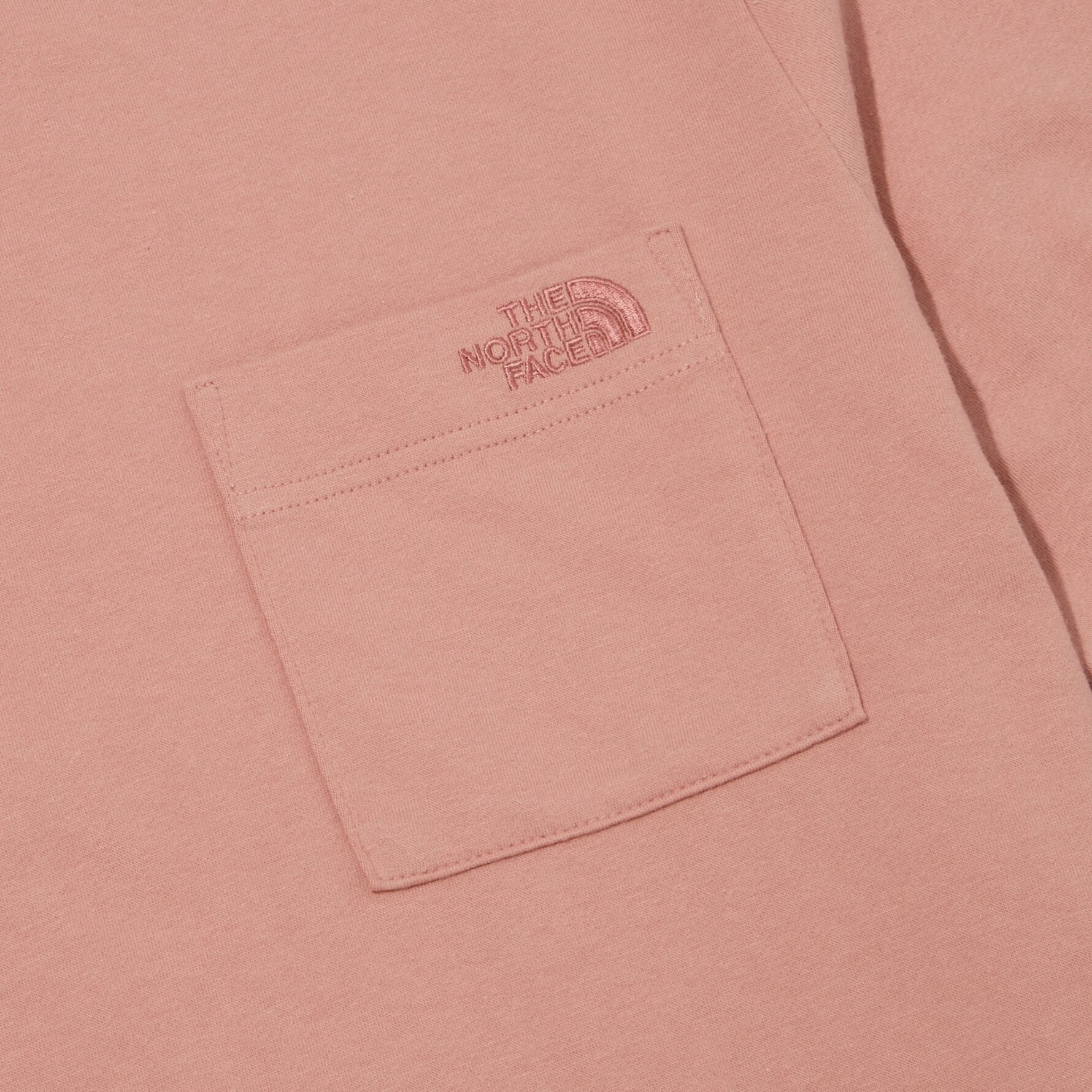 THE NORTH FACE ECO BRYCE 口袋刺繡LOGO 短袖 短T 粉 NT7UN16C