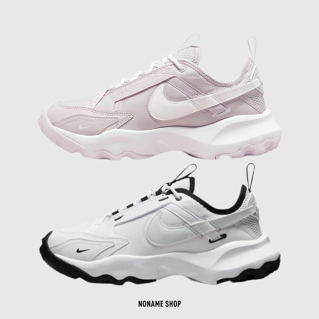 💥出清特價💥 NIKE TC 7900 LX COCO 老爹鞋 黑白色 薰衣草紫