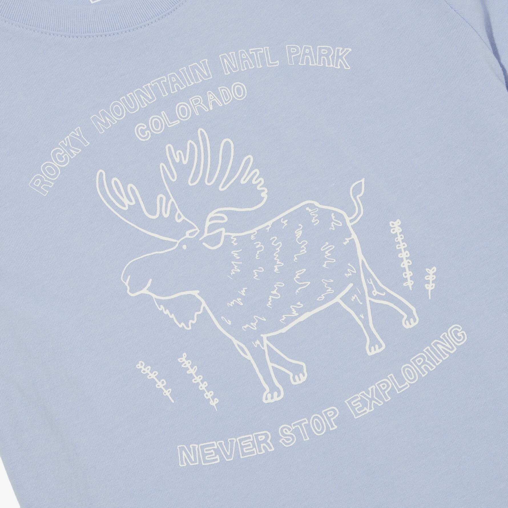 THE NORTH FACE K'S ADVENTURE 鹿 短袖 短T 紫色 NT7UN05U