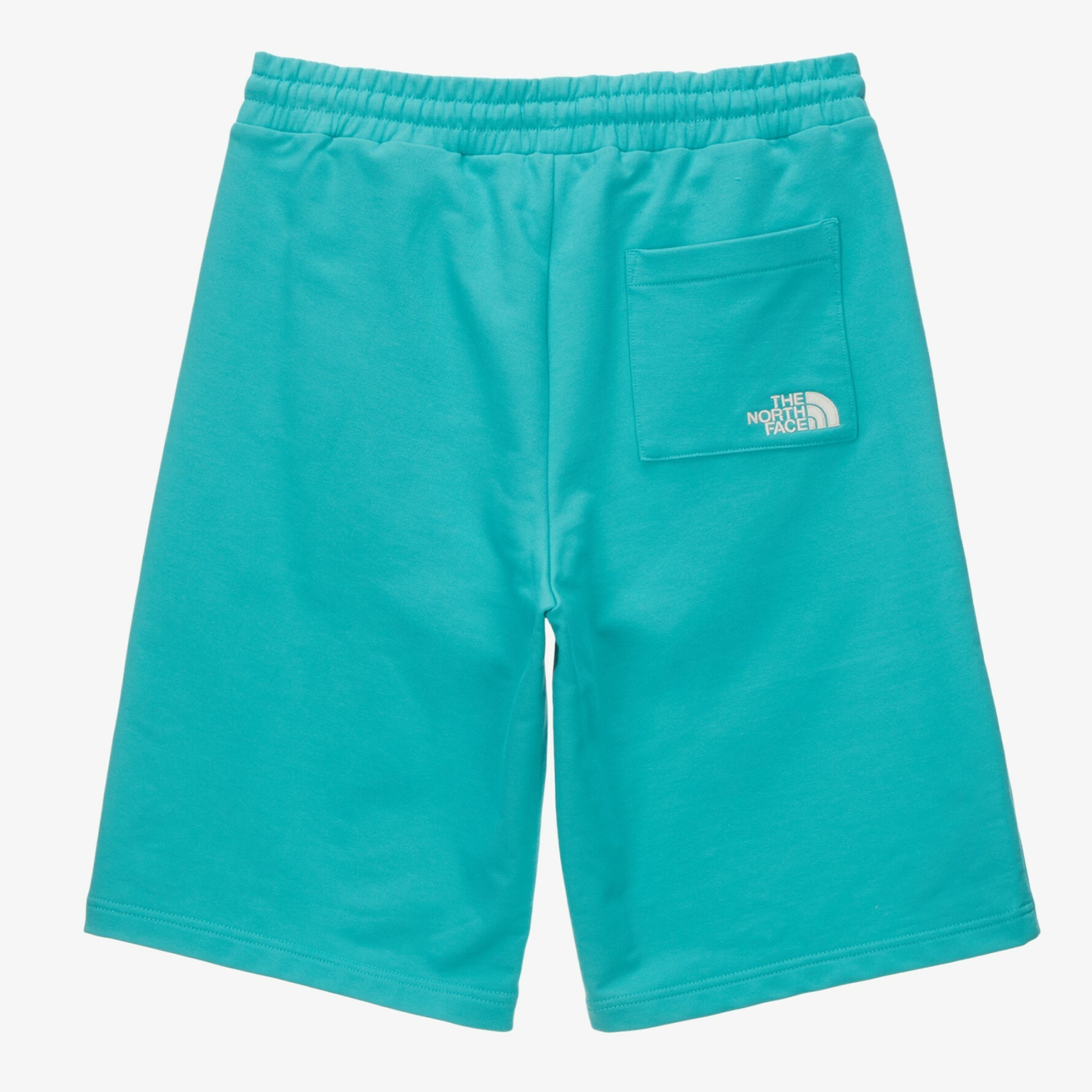 THE NORTH FACE COMFY SHORTS 白標限定 水藍短褲 刺繡LOGO NS6KN01M