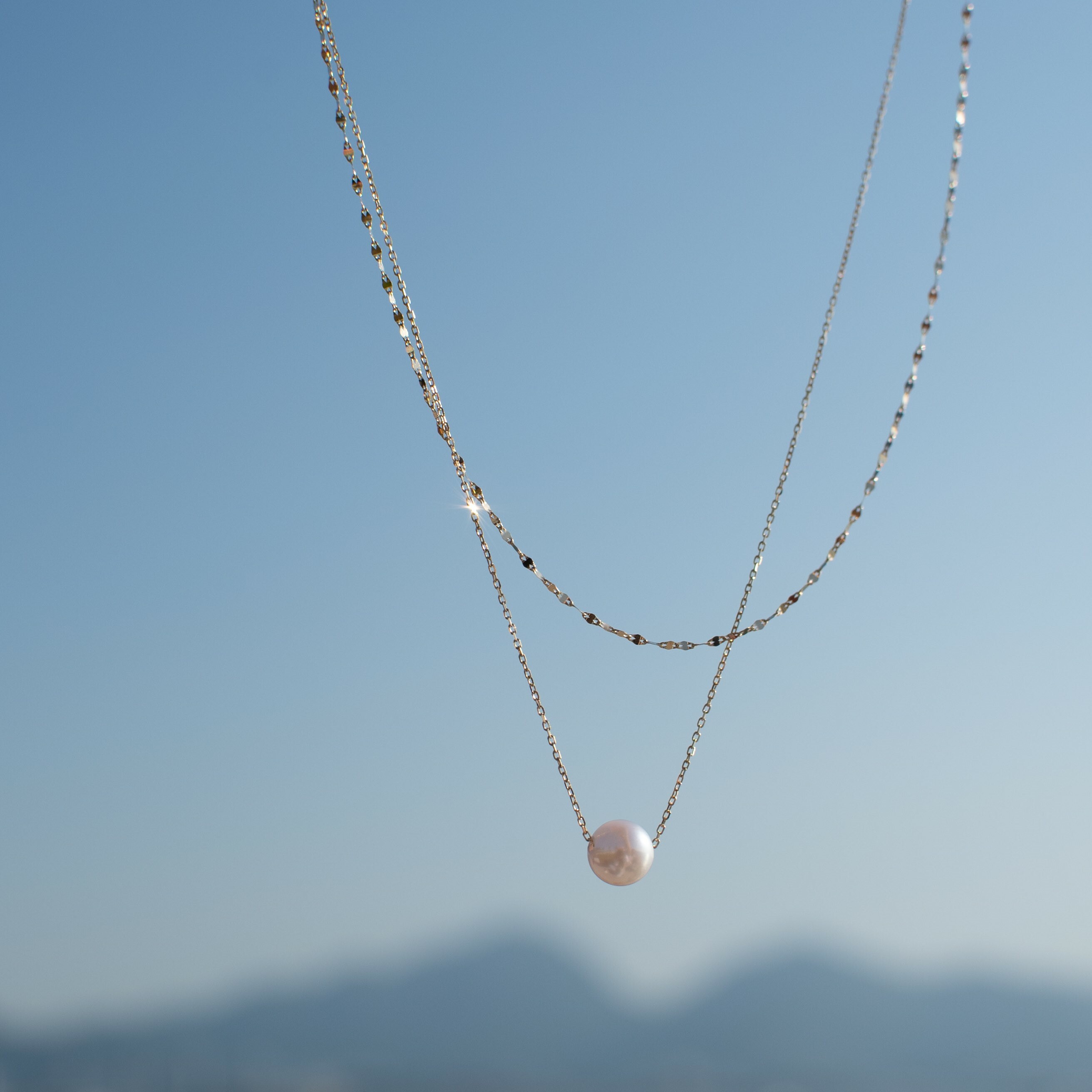 18K Akoya Double Layer Necklace