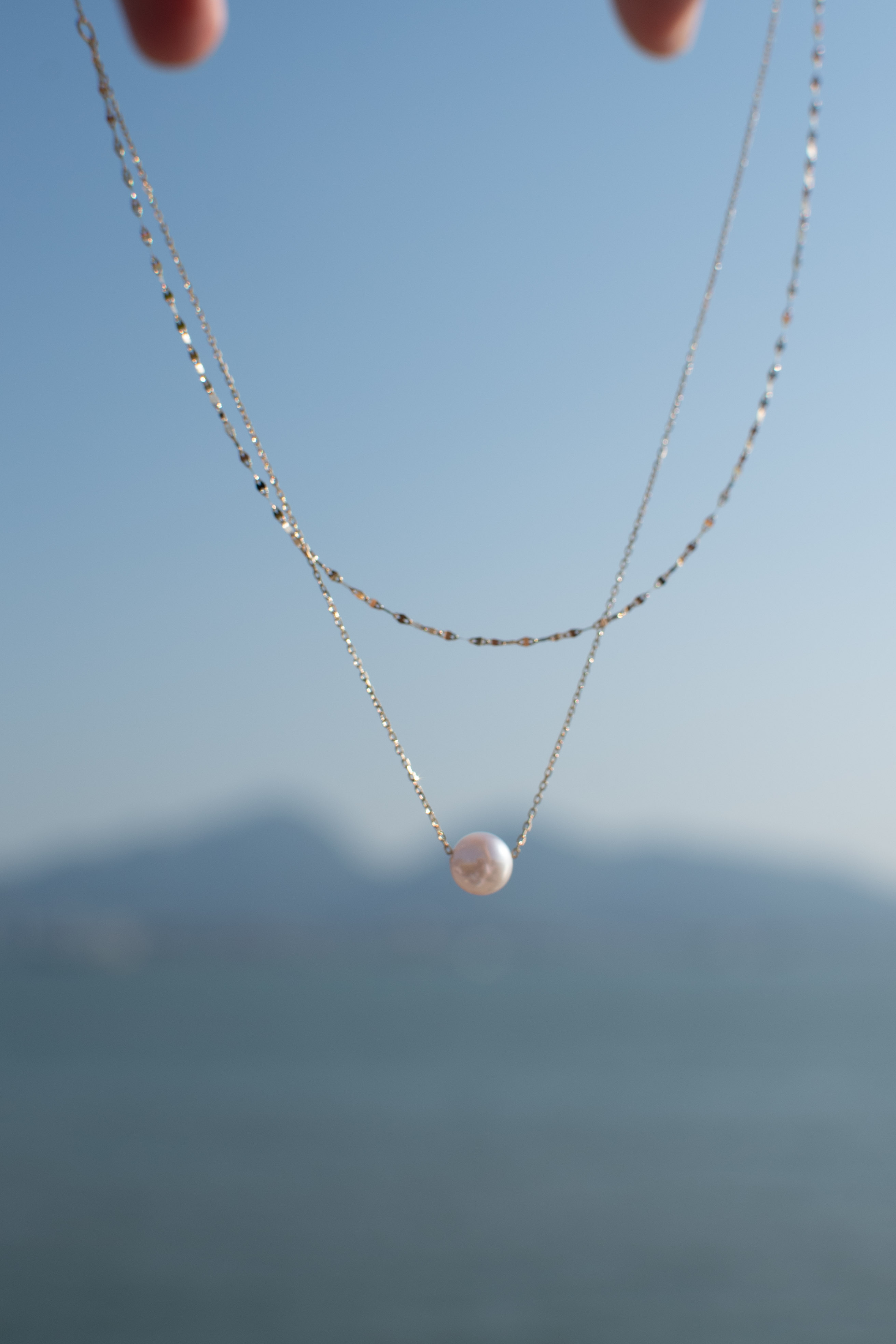 18K Akoya Double Layer Necklace