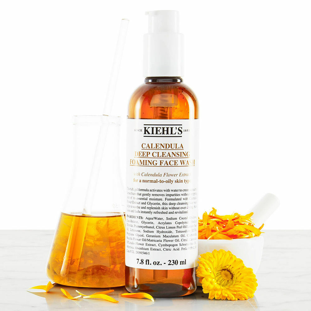 【Kiehl's 】Calendula Deep Cleansing Foaming Face Wash 230ml