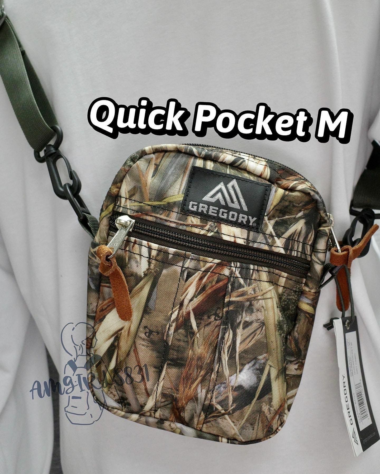 GREGORY QUICK POCKET M Drt Camo