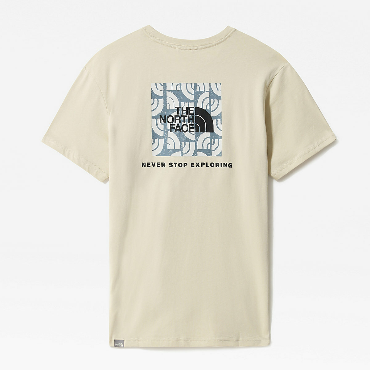 The North Face Red Box Tee Beige Gravel