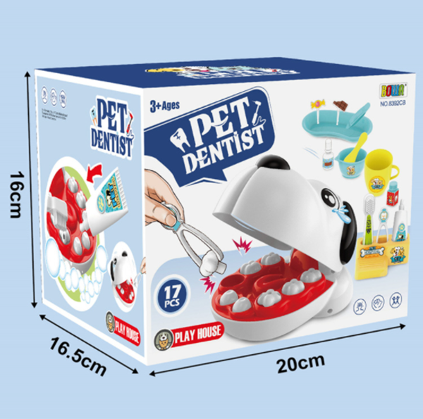狗狗牙醫過家家護理套裝 8392