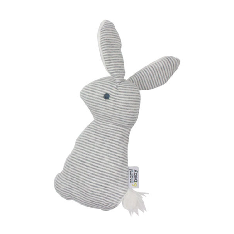兔子益智嬰兒絨毛玩具