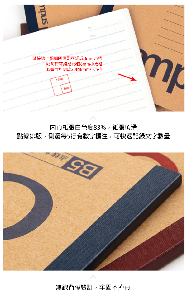 現貨區 KOKUYO牛皮封面筆記簿 CNB3415