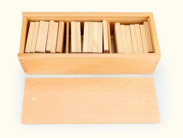 蒙氏重量板感知教具 58372