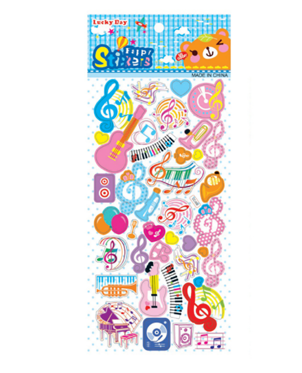 卡通泡泡貼紙 AL-5421