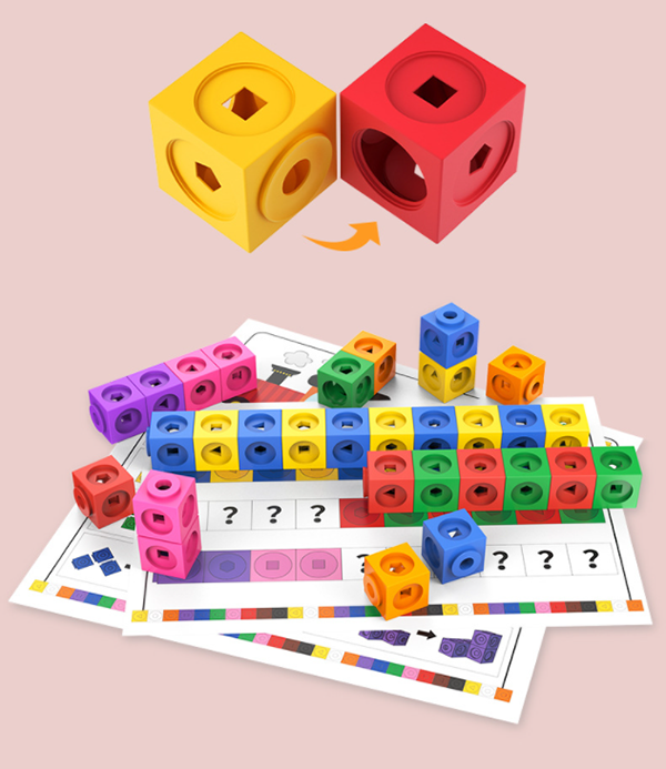 數字立方拼裝積木 1262