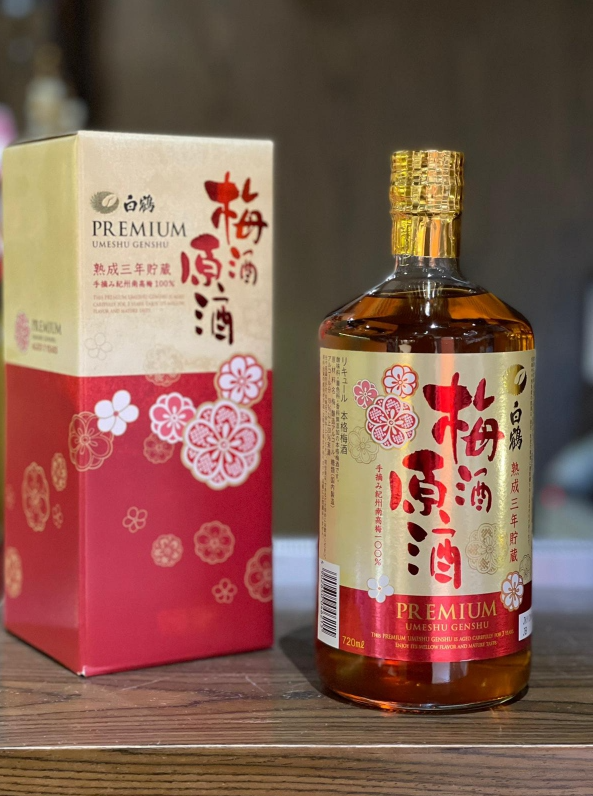 白鶴酒造 三年貯藏 梅酒原酒 720ml