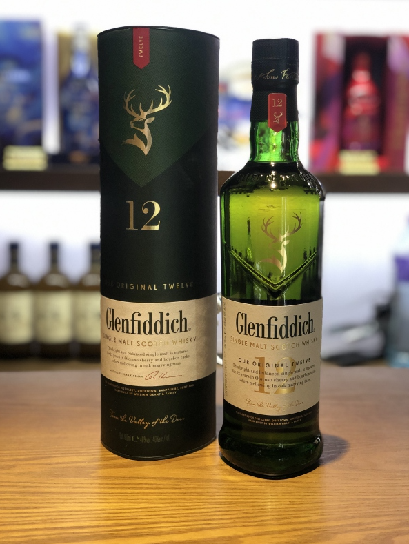 Glenfiddich 12Y Single Malt Whisky 700ml