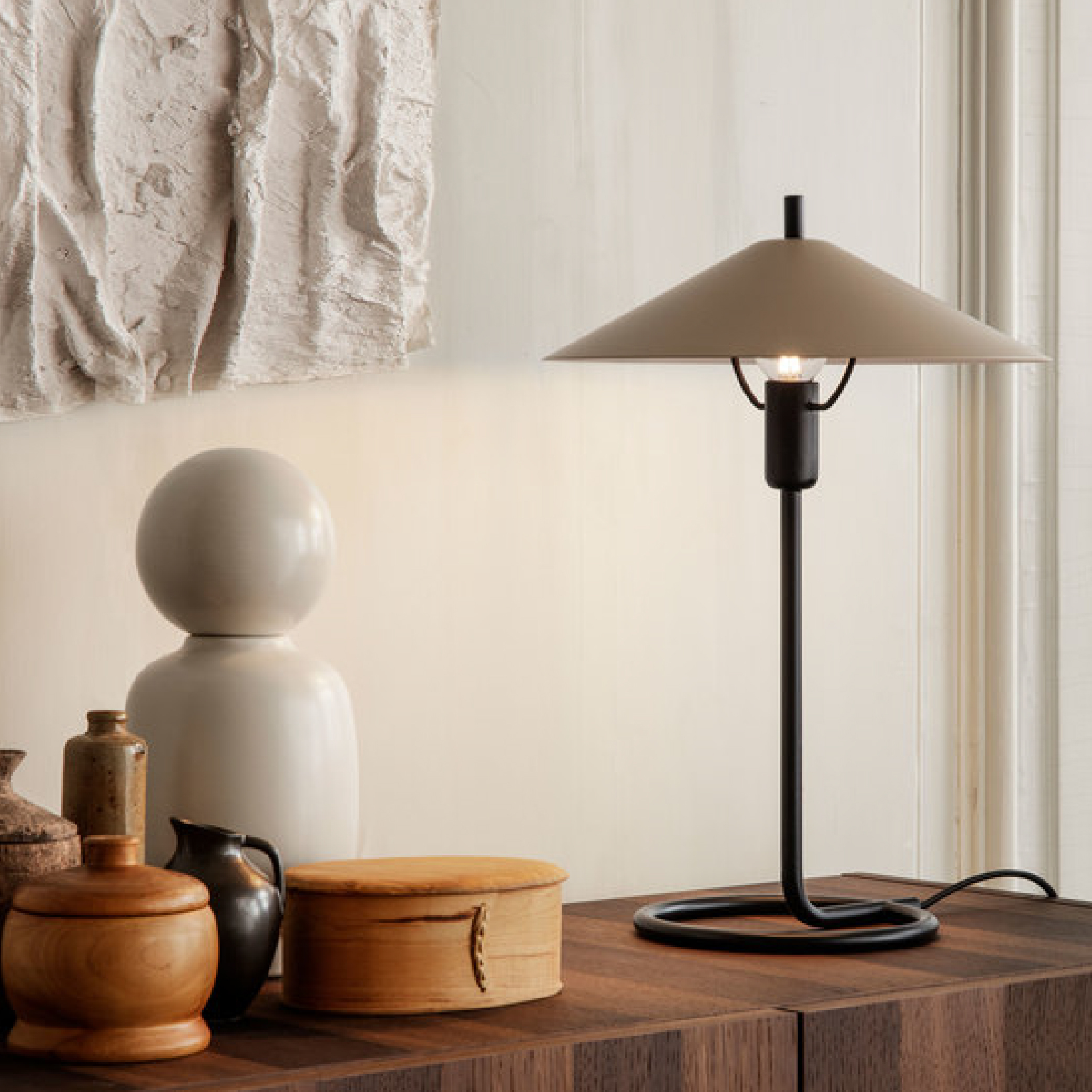 刻映 / 桌燈 by Ferm Living