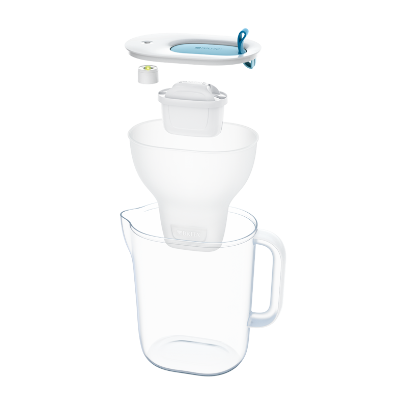 德國品牌BRITA 2.4L (濾水量1.4L) STYLE 智型濾水壺 (內含濾芯1件) -1021907