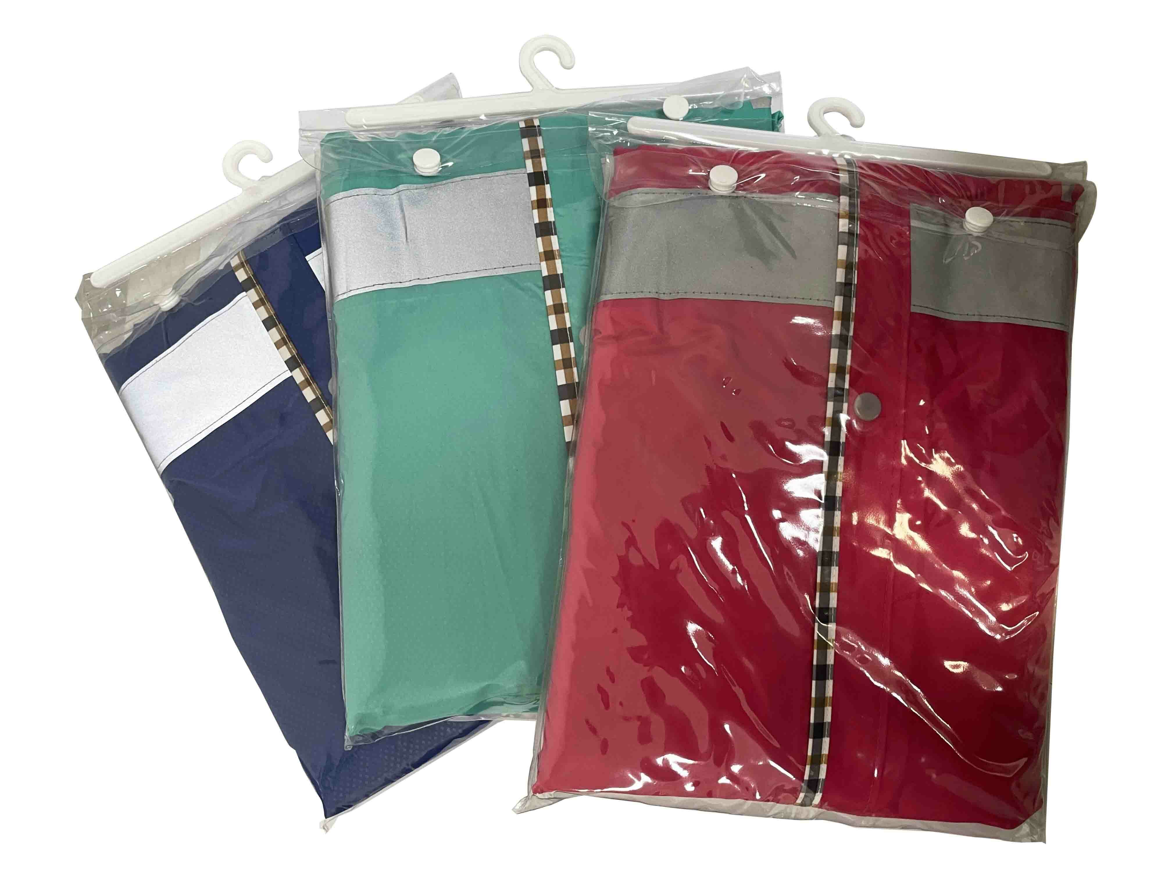 【皮爾卡登】美型美色前開式雨衣 (2XL/3XL/4XL)