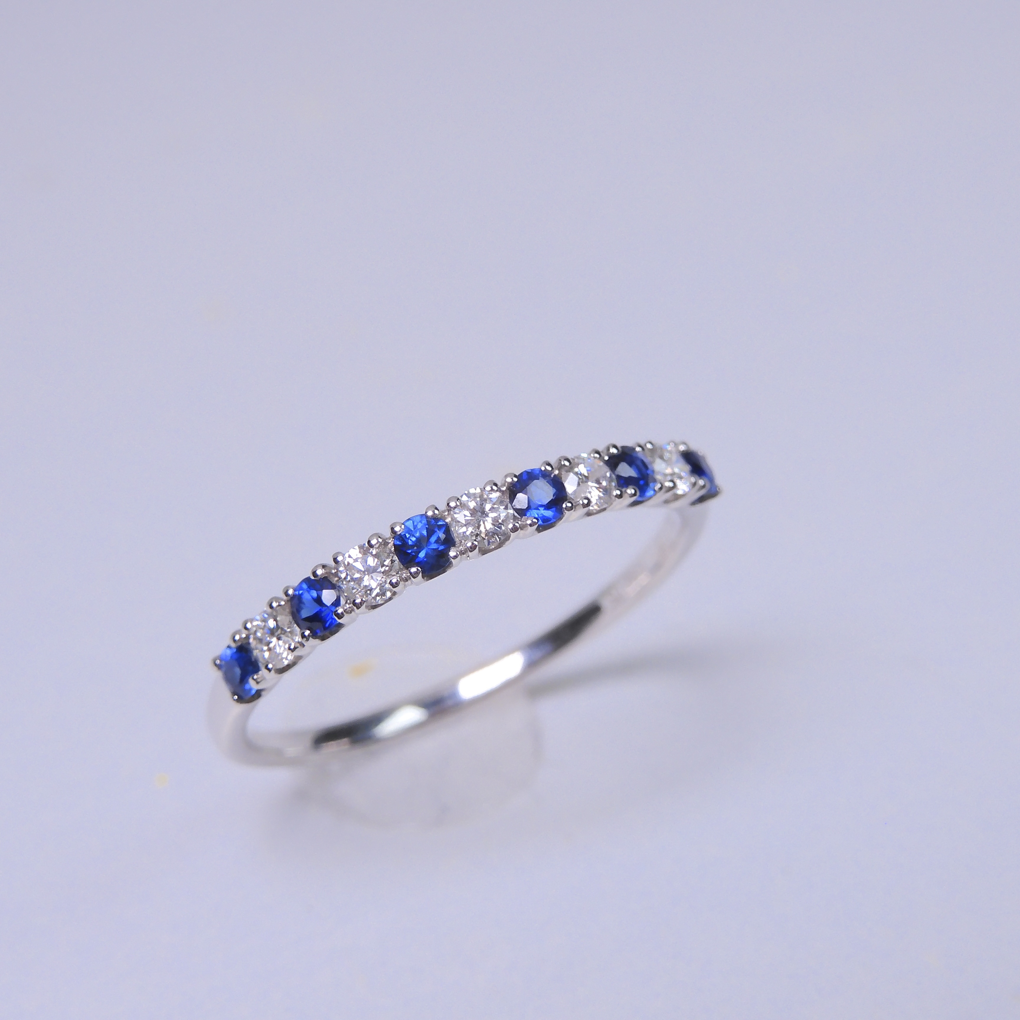 18K金 0.26ct 藍寶石戒指