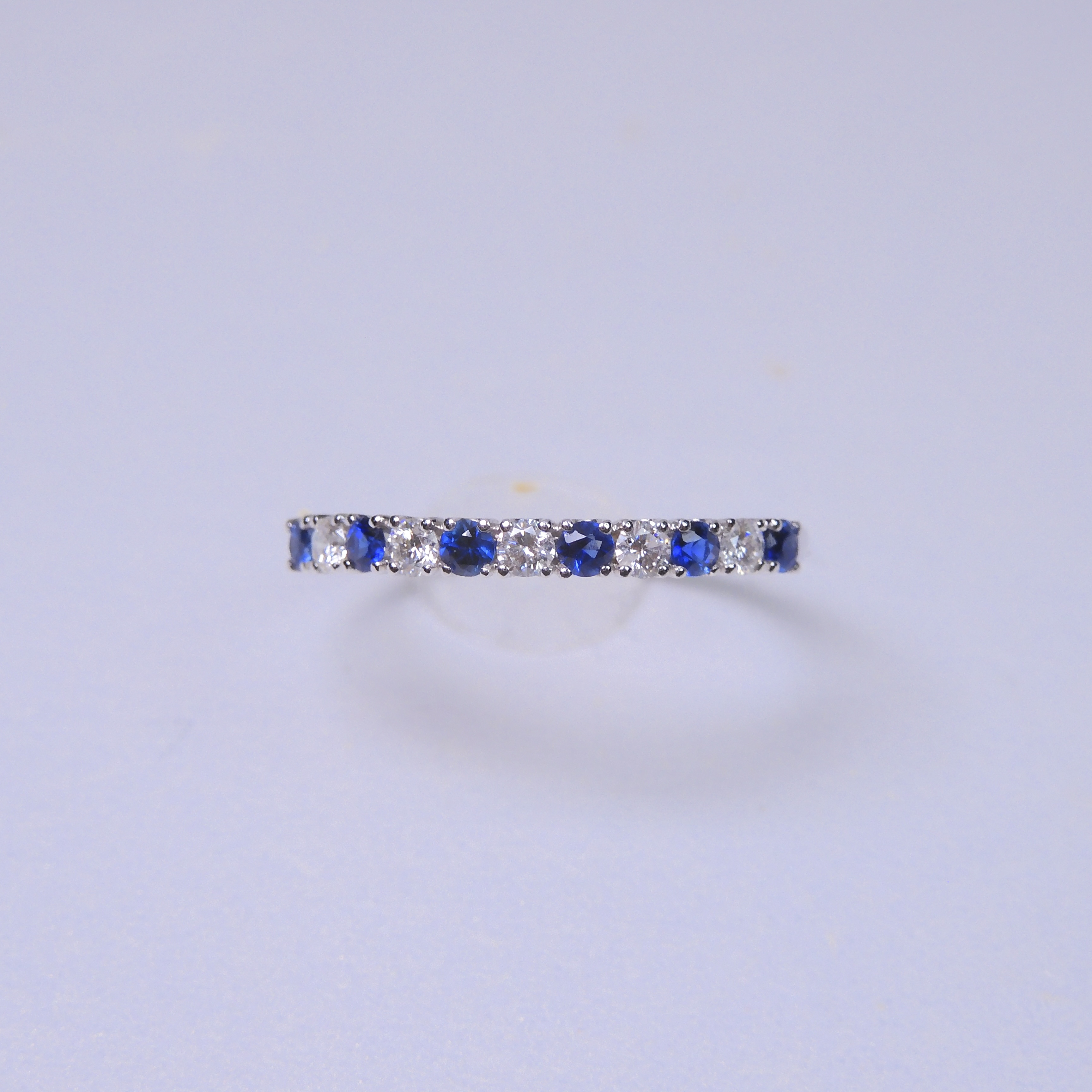 18K金 0.26ct 藍寶石戒指