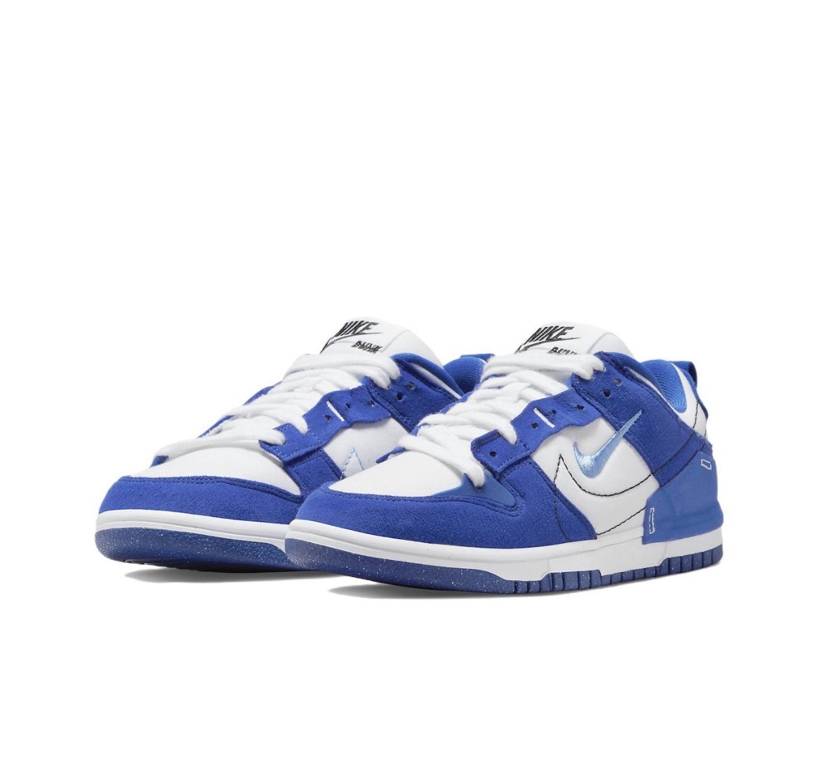 NIKE DUNK LOW DISRUPT 2 復古 白藍 環保材質 女款