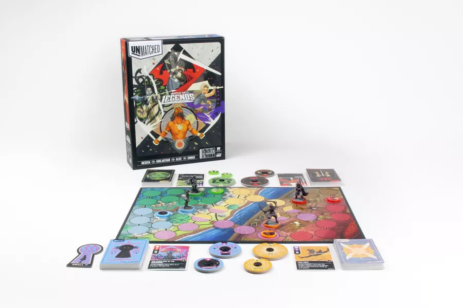 Unmatched: Battle of Legends Vol. 1 - King Arthur, Alice, Medusa, Sinbad
