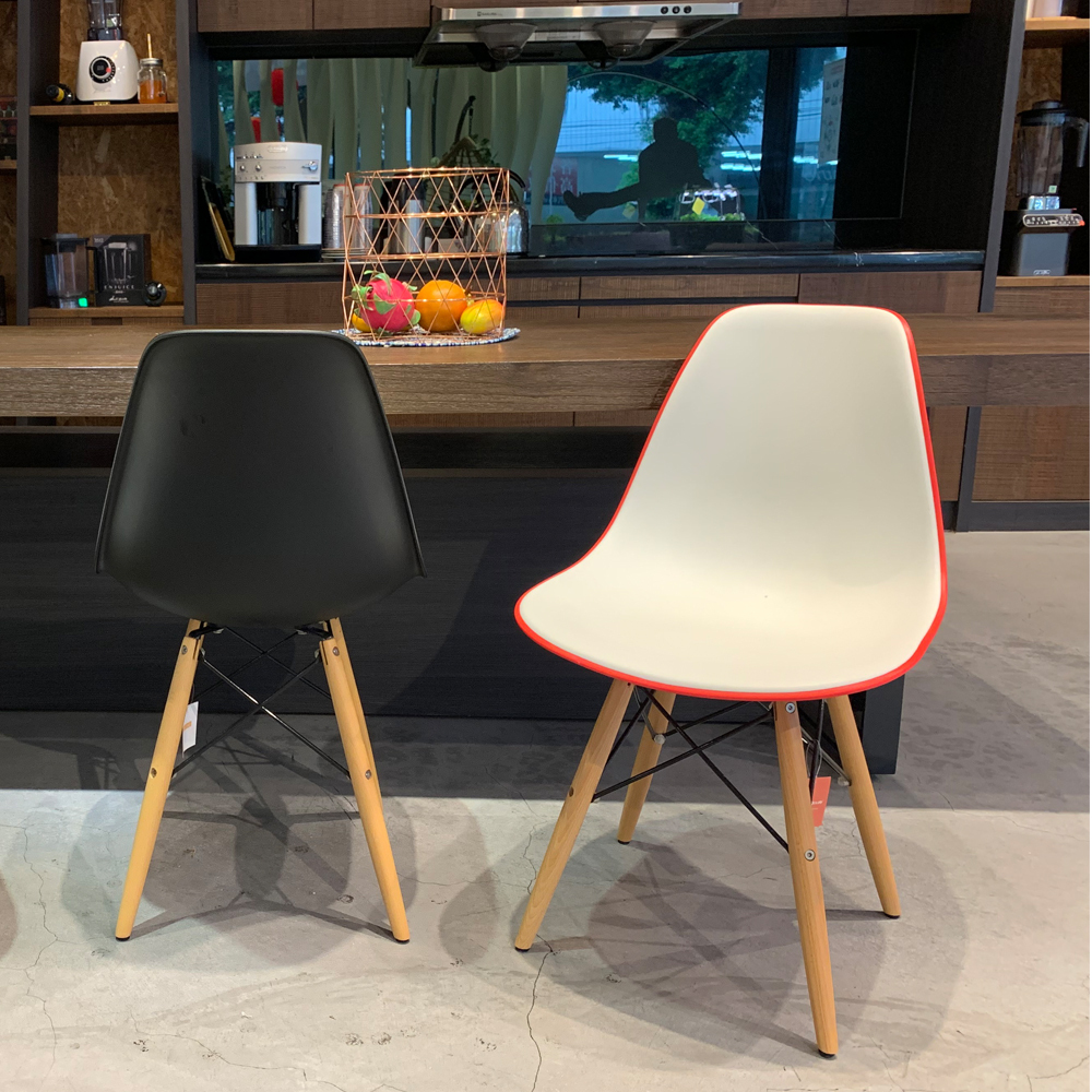 鷺鷥雙色經典餐椅