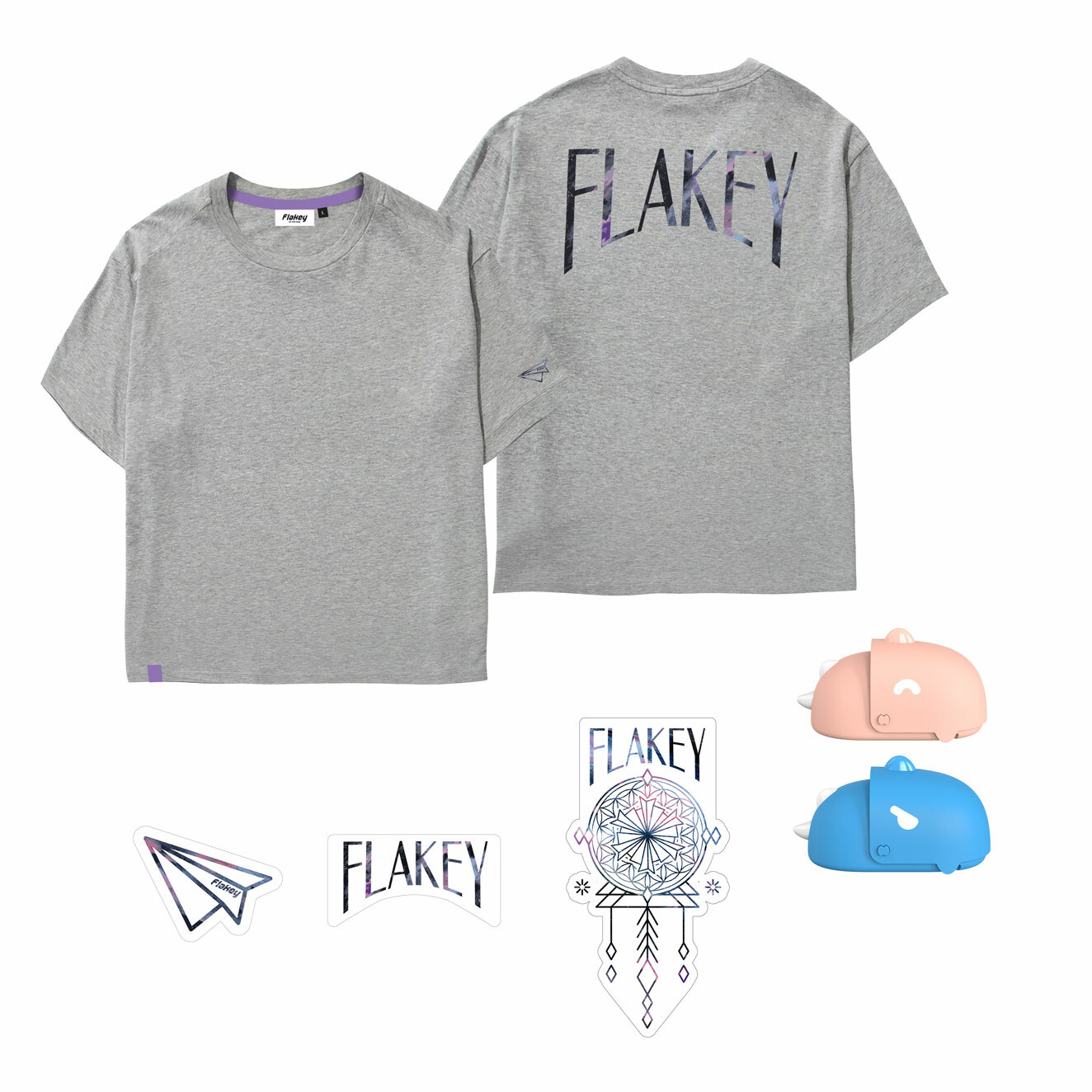 GALAXY Kids Tee ( 宇宙灰 : Kids Size 120 -140 )