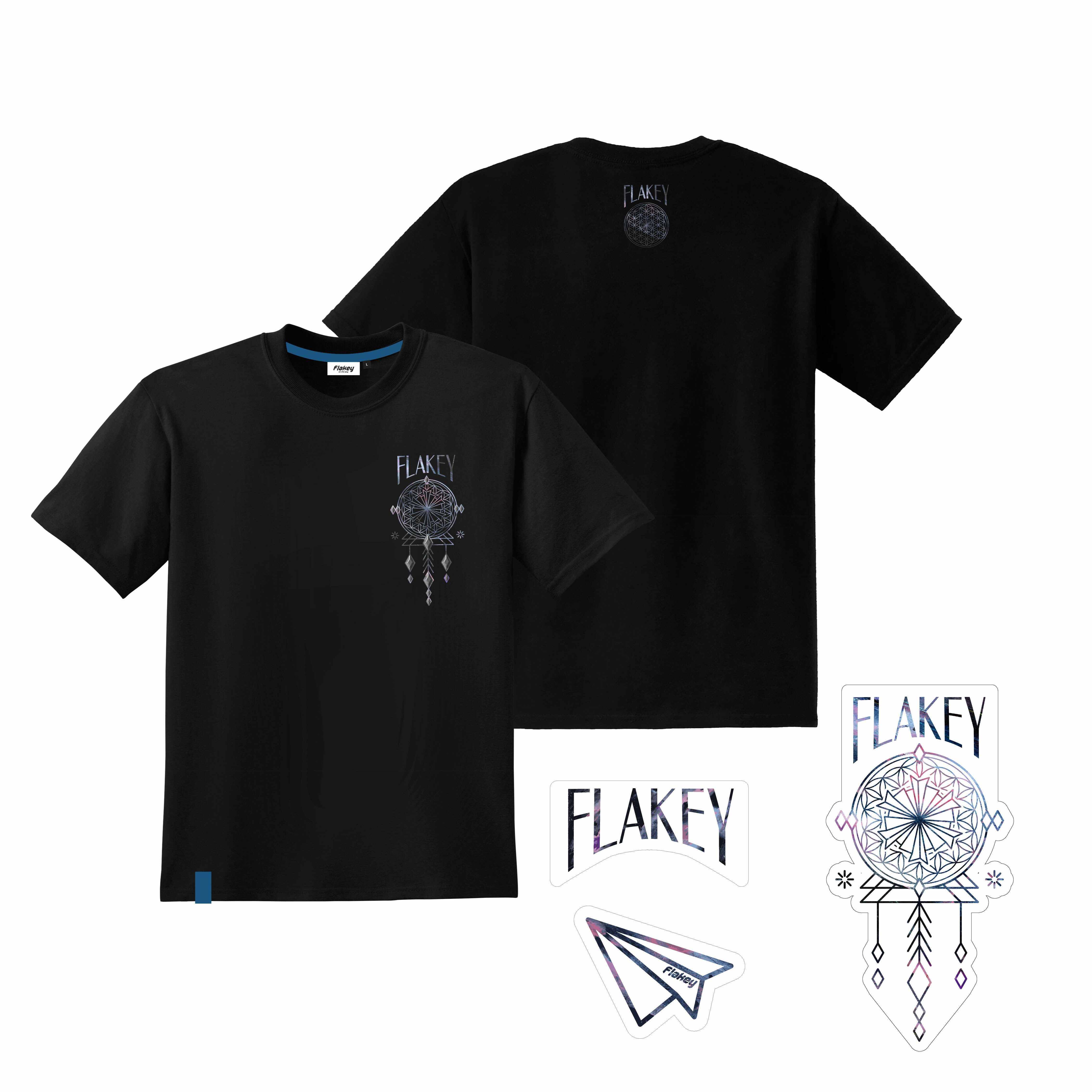 DreamCatcher Tee ( 深空黑 : Basic Cut )