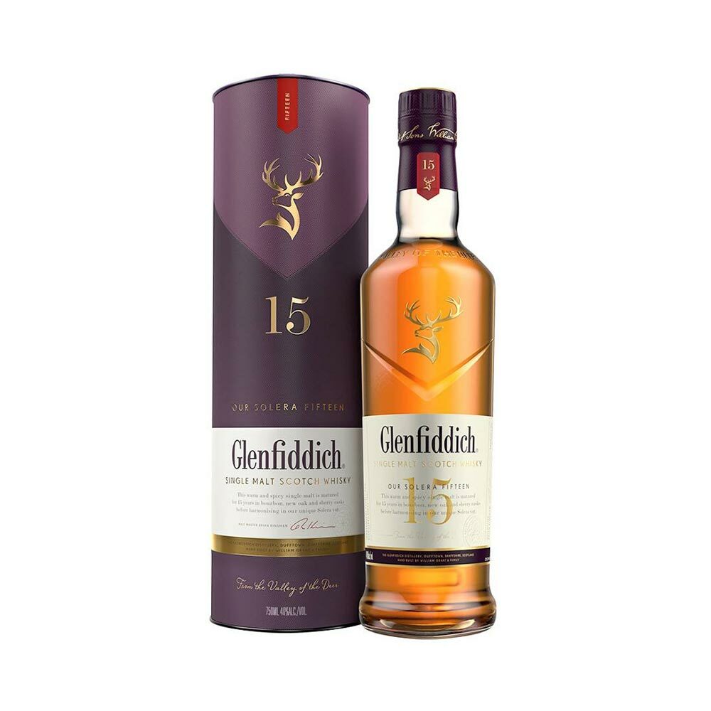 格蘭菲迪15年單一純麥威士忌 Glenfiddich 15 Years Single Malt Whisky
