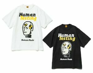 台北店限量專區㊙ HUMAN MADEx A$AP Rocky HUMAN TESTING TEE (白/黑)