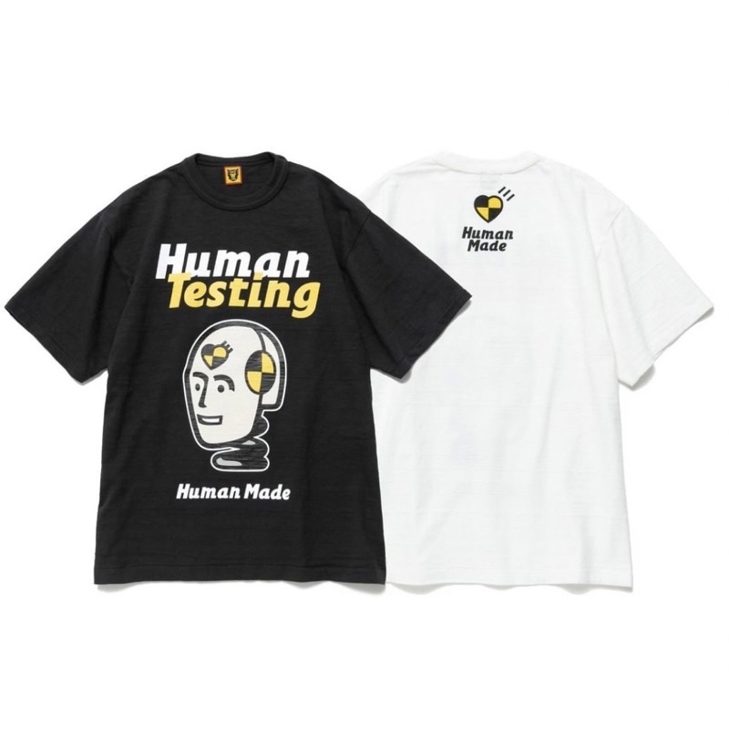 台北店限量專區㊙ HUMAN MADEx A$AP Rocky HUMAN TESTING TEE