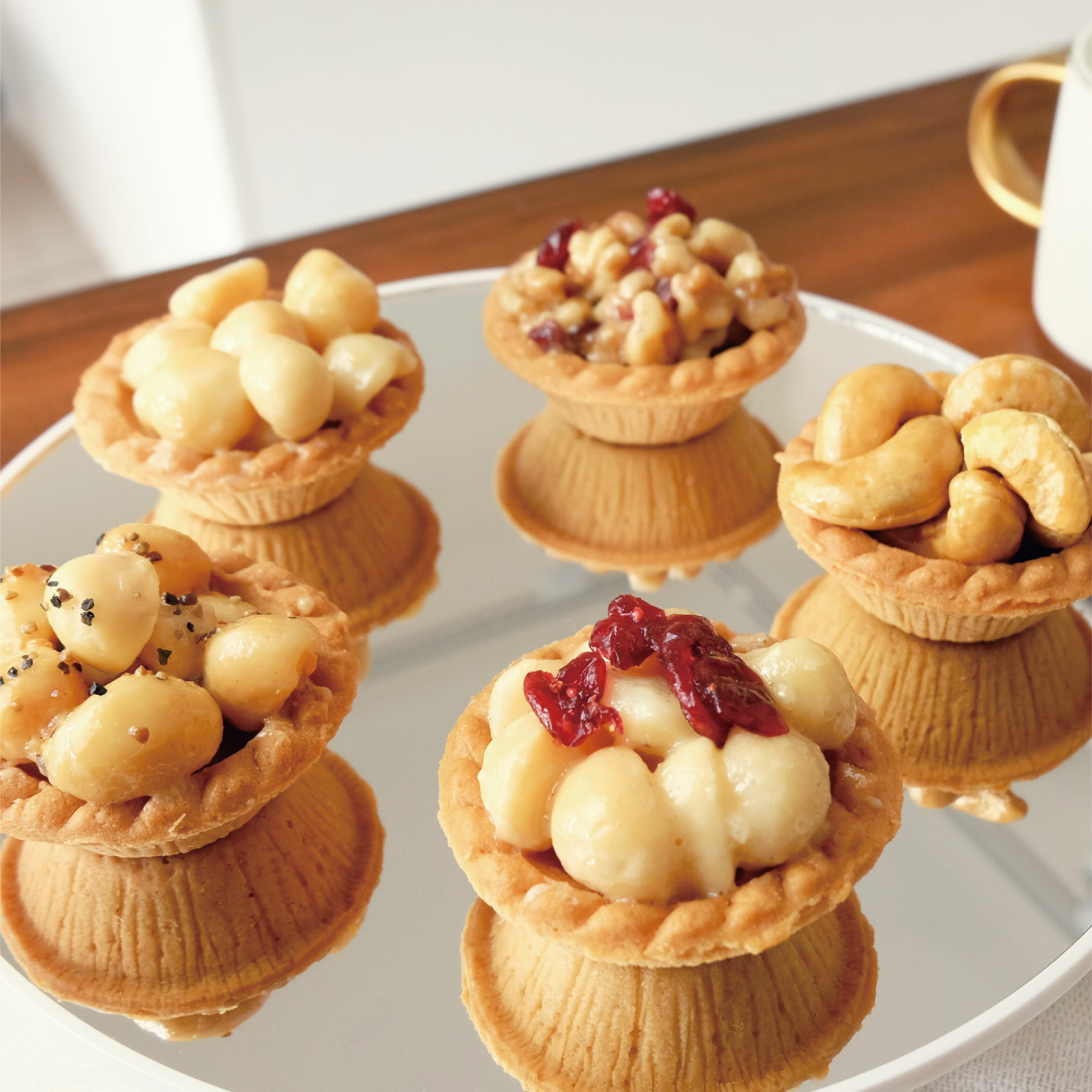 綜合(五種口味) 夏威夷豆堅果塔10入/15入 (海外專區)