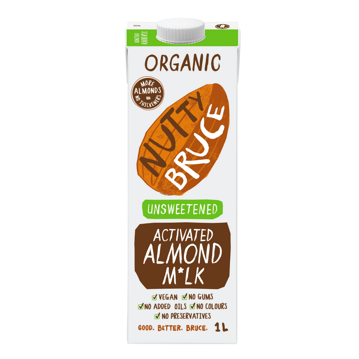 Good Better Nutty Bruce 無加糖活化有機杏仁奶 (1L) (22804)