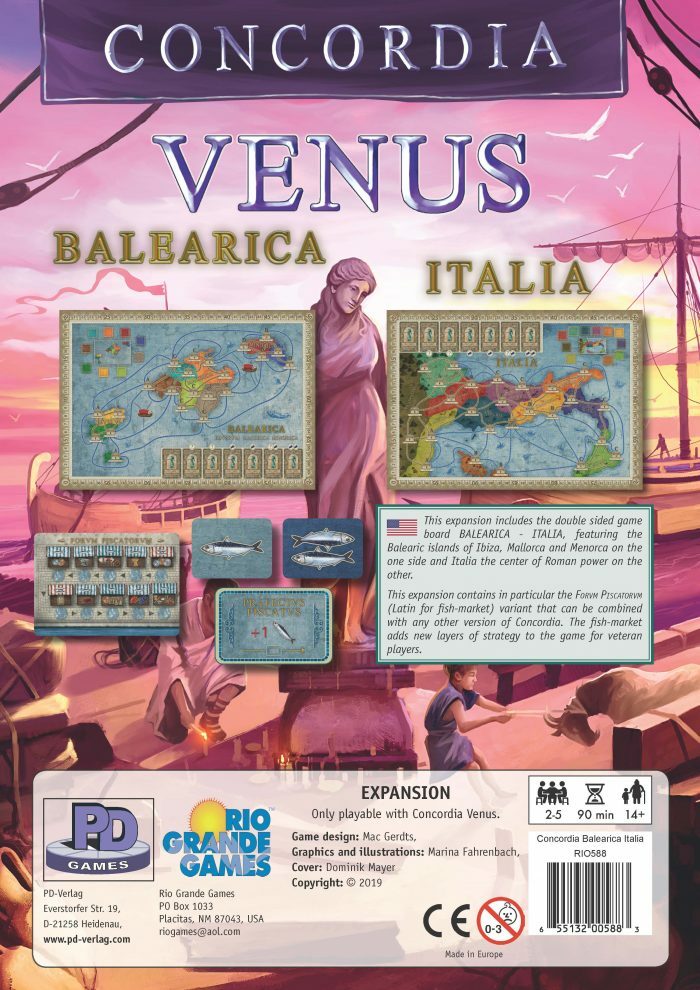 Concordia: Balearica and Italia Expansion