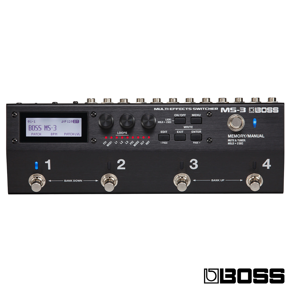 【又昇樂器．音響】Roland BOSS MS-3 綜合效果器迴路切換器