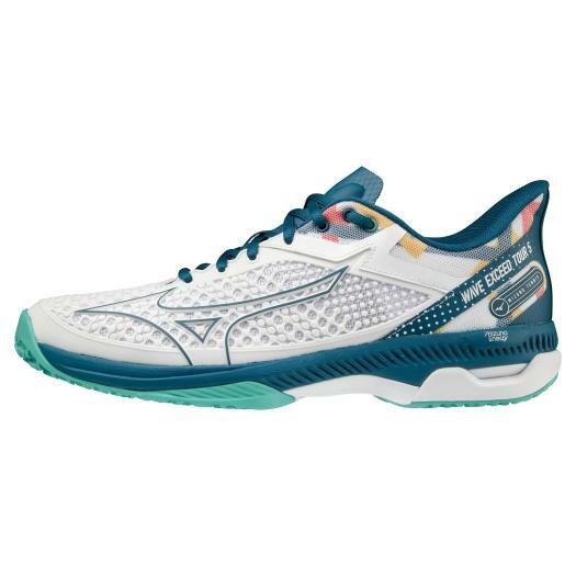 Mizuno WAVE EXCEED TOUR 5OC オムニ用25.5cm Wave Exceed Tour 5 CC - White | Vegan Shoes | Mizuno Europe