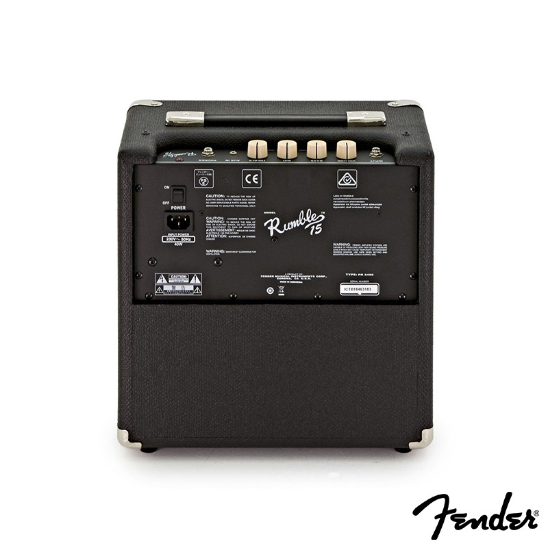 Fender Rumble 15 V3 電貝斯BASS 音箱15瓦