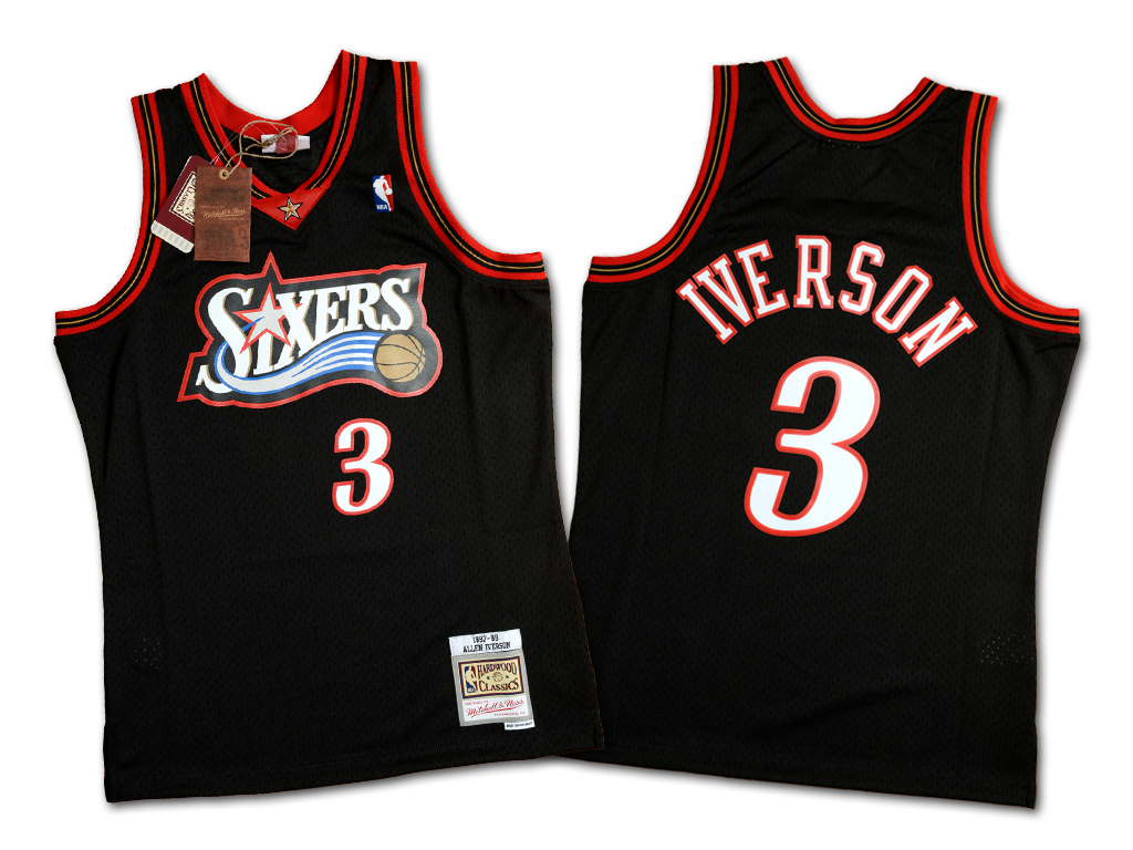 Mitchell & Ness 費城76人隊 Allen Iverson 1997-1998 復刻 Swingman 球衣